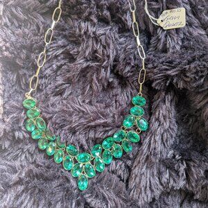 925 sterling silver with Green Quartz Gemstones -78 grams